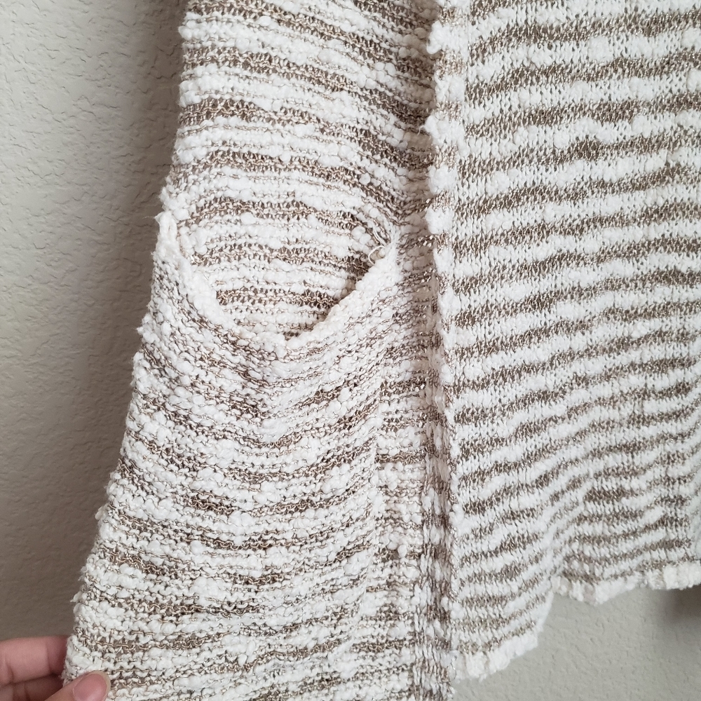 Anthropologie Moth Marled Knit Hooded Cardigan S - Picture 5 of 10